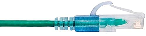 Vista 119 de Monoprice SlimRun Cat6A - Cable de conexión de red Ethernet, Blanco