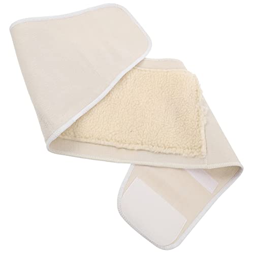 BEBEMOKO Warm Waist Band Elastic Waist Wrap Lumbar Support for Winter Comfortable Breathable Waist Warmer for Sedentary Suitable for Men Women