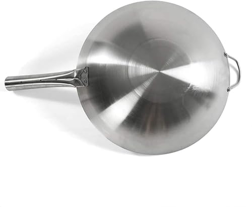 Wok profesional antiadherente con mango de acero 43cm miniatura 4