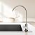 AULEEND 100% Lead-Free Brass Kitchen Water Filter Faucet, Sink Water Filter System, Suitable for Most Reverse Osmosis or Water Filtration Systems, Kitchen bar Sink Drinking Faucet (Brushed Nickel)
