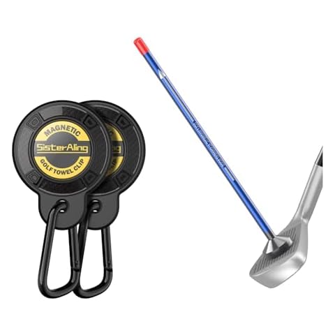 SisterAling Magnetic Golf Clip and Magnetic Alignment Rods Cover