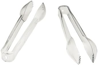 Amazon.com: 12 Clear Plastic Tongs, 6 1 