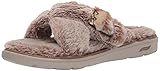 Skechers ARCH FIT LOUNGE SERENITY, Pantuflas para Mujer, Taupe Textile, 37 EU