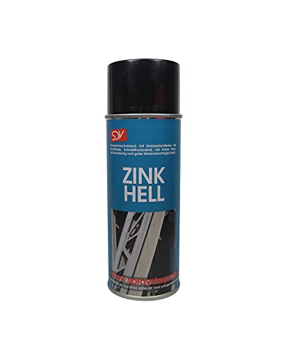 SDV Chemie Zinkspray hell 1x 400ml Zink Alu Spray Rostschutz Grundierung Zinkausbesserung