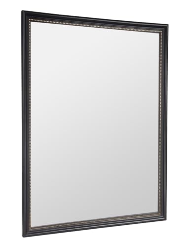 Mirrors and More Rahmenspiegel Elenor 81310180 Kunststoff schwarz-Gold