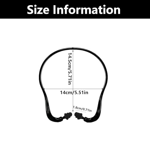 3 Pieces Caps Banded Earplugs, Ear Plugs for Work, for Sleep, Work, Construction and Automotive - Reusable, Soundproof, Noise Reduction (Multicolor)