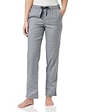 Schiesser Damen Mix & Relax Webhose lang' Schlafanzughose, Blau (Nachtblau 804), 36