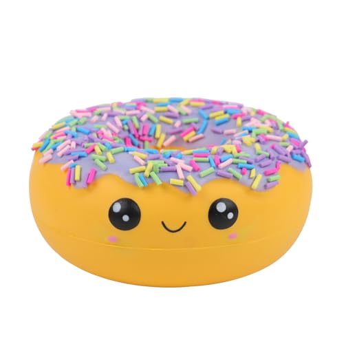 Anboor Donut Squishies, Jouet Squishy à Montée Lente en Forme de Beignets pour Enfants, Parfumé, Soulagement du Stress, Réaliste, Mignon, à Presser