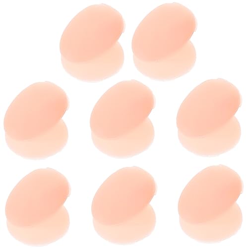 Gogogmee Silicone Makeup Brush Protectors Pcs Lip Brush Covers Portable Anti-loss for Cosmetics