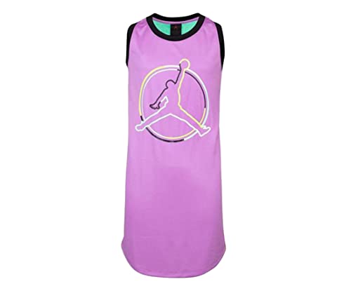 Jordan Girl's J's are for Dress (Little Kids/Big Kids) Violet Shock LG (12-14 Big Kid)