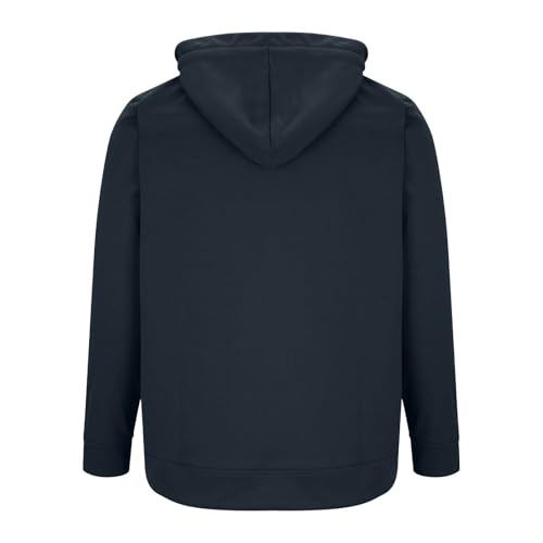 Mens Hoodie Quarter Zip Casual Long Sleeve Cargo Hoodies Fall Winter Fashion Fleece Hooded Sweatshirt With Pockets3