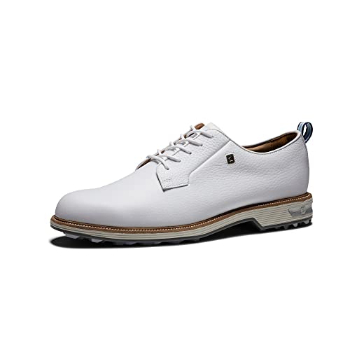 Footjoy Campo De La Serie Premiere, Zapato De Golf Hombre, Blanco Gris Claro, 12 Uk Footjoy Campo De La Serie Premiere, Zapato De Golf Hombre, Blanco Gris Claro, 12 Uk