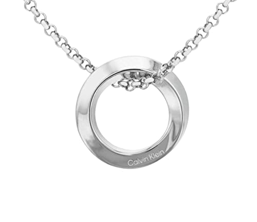 Calvin Klein Women's TWISTED RING Collection Pendant Necklace in Stainless steel - Image 3