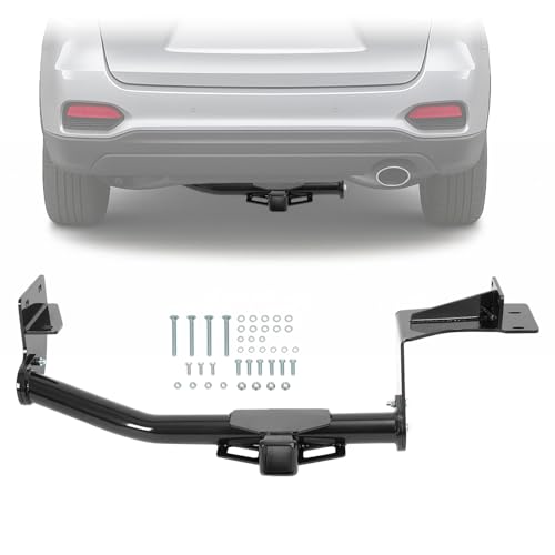 Gelacie Class 3 Rear Trailer Hitch, 2 Inch Square Receiver Compatible with 2019-2020 Hyundai Santa Fe Sport, 2016-2020 Kia Sorento 5000LBS Steel