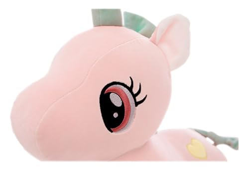 Image of HUG 'n' FEEL SOFT TOYS Soft Long Soft Lovable hugable Cute Giant Life Size Teddy Figure Bear Plush & Stuffed Toys (32 cm Unicorn, Pink) Lovely Teddy Figure