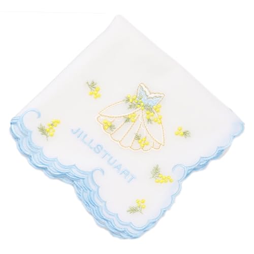 JILL STUART(ジルスチュアート) ハンカチ レディース 刺繍ハンカチ 09101210 女性 09101210B ホワイト[B]