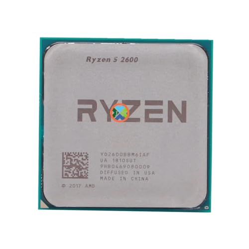 Image of Ryzen 5 2600 R5 2600 3.4 GHz Six-Core Twelve-Thread 65W CPU Processor YD2600BBM6IAF Socket AM4