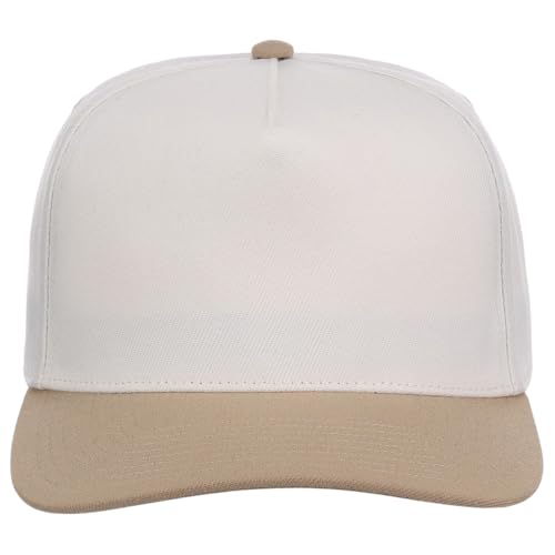 Image of Lids Blank Hook Shot A-Frame Adjustable Snapback Hat - Breathable Mesh & Lightweight | Curved Bill | One Size Fits Most