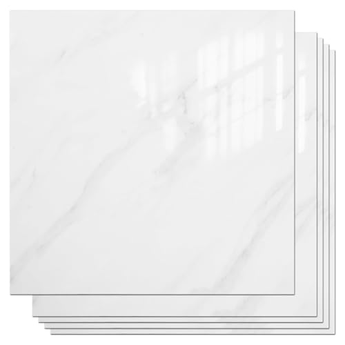 Comparison: Best Color Backsplash For White Cabinets 8 VallisCo Peel and Stick Backsplash Tiles 20 Sheets 12''x12'' PVC Self Adhesive Wall Tiles Back Splash Wall Panels Stick on Backsplash for Kitchen Bathroom Laundry Room, White