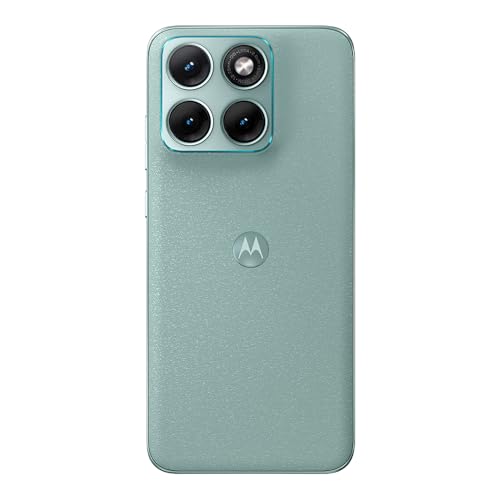 Image of Motorola Edge 70 Pro+ 5G (Twill Inspired Pantone Stormy Sea Green, 12GB RAM, 256GB Storage) | Dimensity 8500 Extreme Processor | 50MP + 50MP + 50MP Triple AI Camera |6.8 inch pOLED Display|