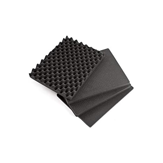 B&W outdoor.cases vorgestanzter Würfelschaum (SI) für outdoor.case Typ 1000 - Das Original