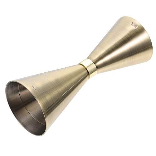 DECHOUS Stainless Steel Japanese Jigger Cocktail Measuring Cup for Home and Bar Use Drink Measurer with Premium Corrosion Resistance Comfortable Grip for All Occasions