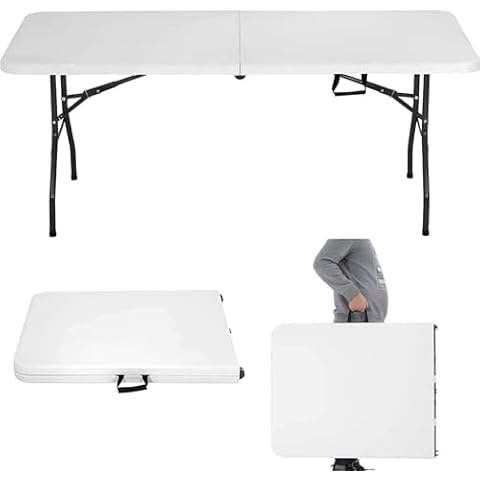 HKLGo Folding Table 6 Ft Cover
