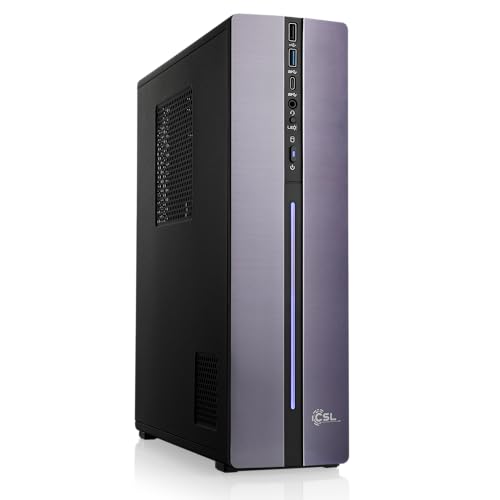Gaming PC mit Windows 11 Home | AMD Ryzen 5 5655G 6x3.9GHz | AMD Radeon | 500GB M.2 NVMe | 16GB DDR4 RAM | WLAN | Entry Level Computer für Zocker, Gamer Desktop Rechner zum Spielen | A13010