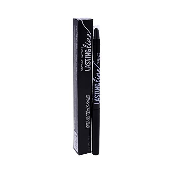 bareMinerals-Long-Lasting-Eyeliner-Absolute-Black-0012-Oz bareMinerals Long Lasting Eyeliner, Absolute Black, 0.012 Oz