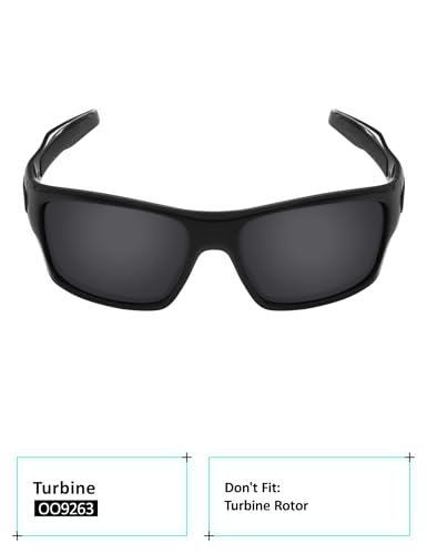 Image of Galvanic Replacement Lenses Compatible with Oakley Turbine OO9263 Sunglasses - Multiple Choices