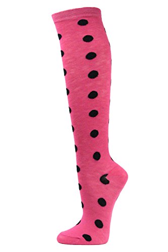 Image of SocksKnee Women Multi-Pack Colorful Variety Design Assorted Activewear Knee-High Stocking Socks, 9-11