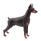 Simulations-dobermann-modell – dobermann-figur – feine verarbeitung, feine oberflächenbehandlung, besonderes texturgefühl.