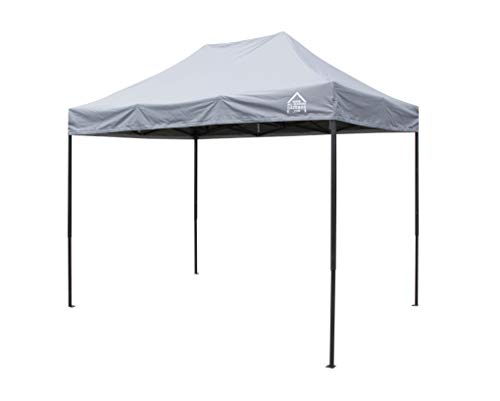 All Seasons Gazebos, 3 x 2 m, robuust, volledig waterdicht, premium pop-up tuinhuisje + draagtas en gewichten (metallic grijs)