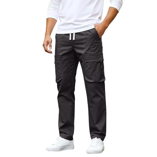 Pantalon cargo d'été respirant et fluide grâce à sa coupe ample - 2