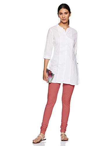 Image of Rupa Softline Women's Slim Leggings (Sl08Onion Pink Fs),Free Size