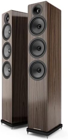 Acoustic Energy AE120² Slim-Line 3-Way Floorstanding Speaker - Each - Walnut Color