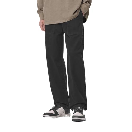 Men's Pants American Retro Spring Autumn Loose Casual Commute Trouser