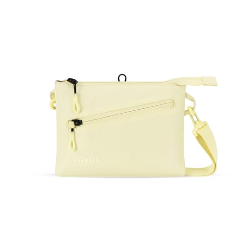 Image of Sherpani Zoom, Small Crossbody Purse, Nylon Crossbody Bag, Lightweight Cross Body Bag, Sleek Dual Pouch, Purses for Women