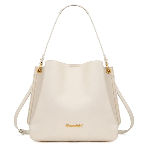 Montana West Hobo Bags for Women Medium Shoulder Purse Casual Bucket Top Handle Handbag with Detachable Crossbody Strap, MWC-HB-584-BG