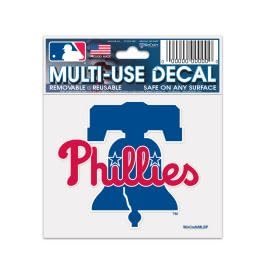 MLB Philadelphia Phillies Multi-Use Decal, 3" x 4"