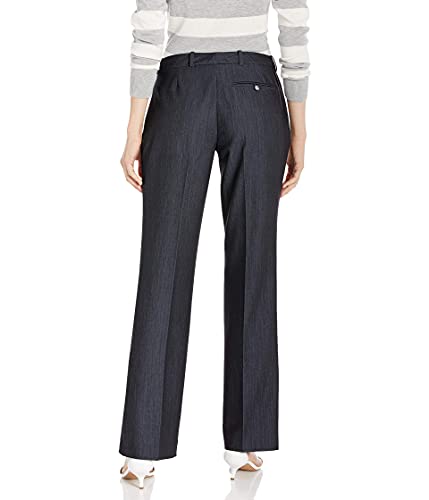 Image of Calvin Klein Women's Classic Fit Straight Leg Lux Suit Pants