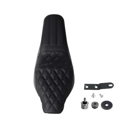 Siège moto à deux places pour Softail FLSB FXLR selle pilote passager