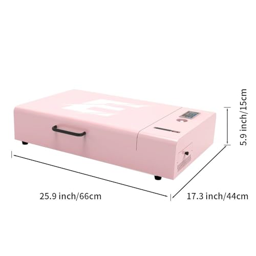 Image of A3 DTF Transfer Printer for T-Shirts, Built-in White Ink Circulation and Semi-Auto Cleaning System, Complete Set with Oven, Software, 5 x 250ml Ink, Transfer Film and Hot Melt Powder