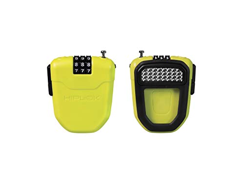 Hiplok FX, Zapięcie linkowe, Unisex, LIME, Długość zapięcia 100 cm