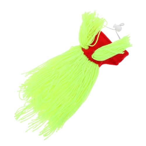 iplusmile 面白い猫のヘッドバンド 猫のビーニー帽子 猫のクリスマス衣装 犬の雪の帽子 犬のキャラクターの帽子 中型犬用の犬用帽子 小型犬用ビーニー帽 Light Green ぬいぐるみ