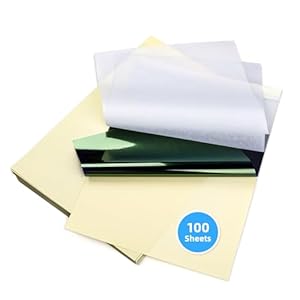 Zoolion Tattoo Transfer Papier 100 Blätter A4