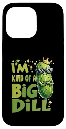 Crown Pickle Lover I'm Kind Of BigDill Snack Cetriolo Custodia per iPhone 14 Pro Max