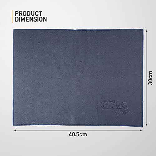 Image of Gizga Essentials Microfiber Cloth, 340 GSM, High Absorbent Automotive Microfibre Towels for Car Bike Cleaning Polishing Washing, Multipurpose Cloth for Laptop, Mobile Screen, Kitchen Cloth, 3 Unit