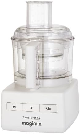 Magimix 3200 Compact Food Processor, White