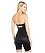 SPANX SPANXshape Suit Your Fancy Strapless Cupped Mid-Thigh Bodysuit, Very Black - Large